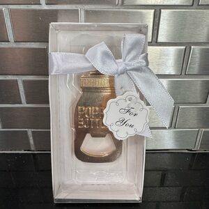 Gold Bottle Opener - Baby Bottle - Poppin Bottles
